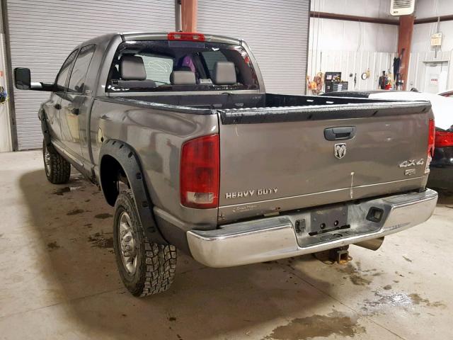 3D7LX39C66G185186 - 2006 DODGE RAM 3500 GRAY photo 3