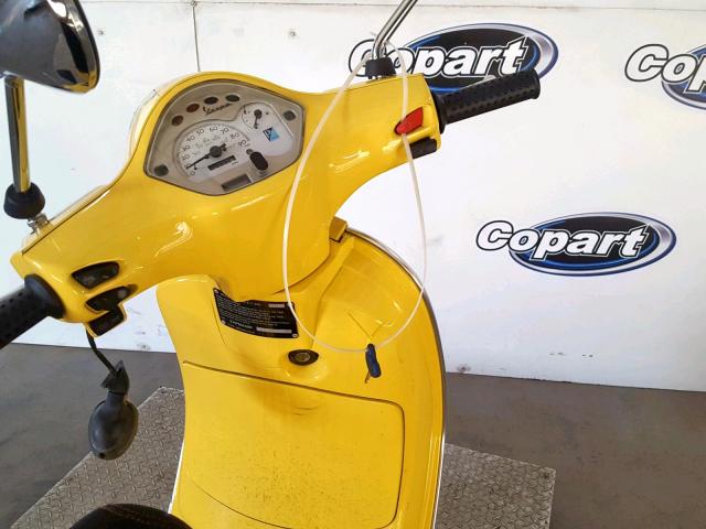 ZAPM448F675012297 - 2007 VESPA PIAGGIO YELLOW photo 5