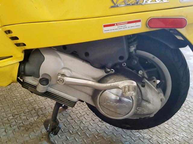 ZAPM448F675012297 - 2007 VESPA PIAGGIO YELLOW photo 7