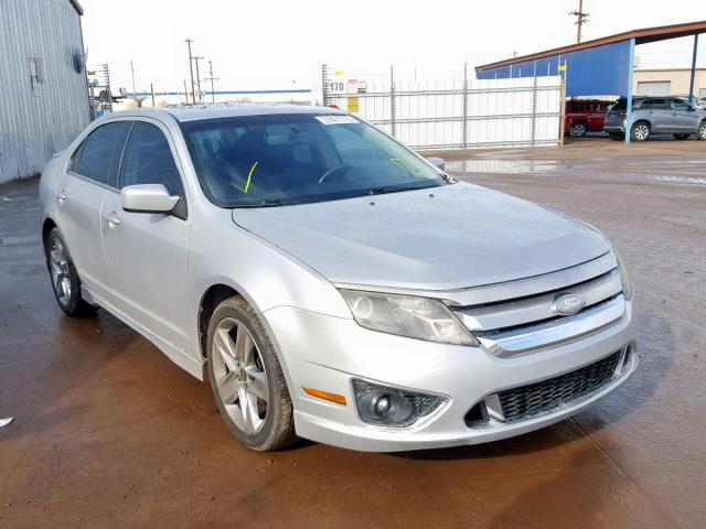 3FAHP0KCXAR112690 - 2010 FORD FUSION SPO SILVER photo 1