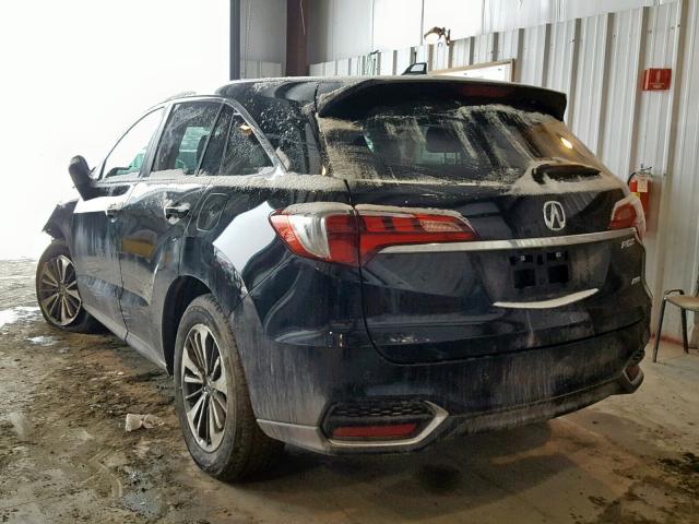 5J8TB4H79JL000483 - 2018 ACURA RDX ADVANC BLACK photo 3