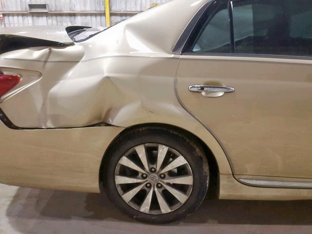 4T1BK3DB3BU388851 - 2011 TOYOTA AVALON BAS GOLD photo 9