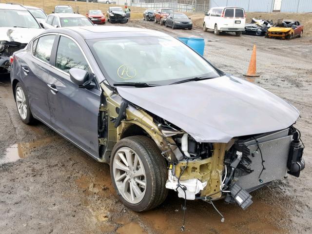 19UDE2F78JA005155 - 2018 ACURA ILX PREMIU GRAY photo 1