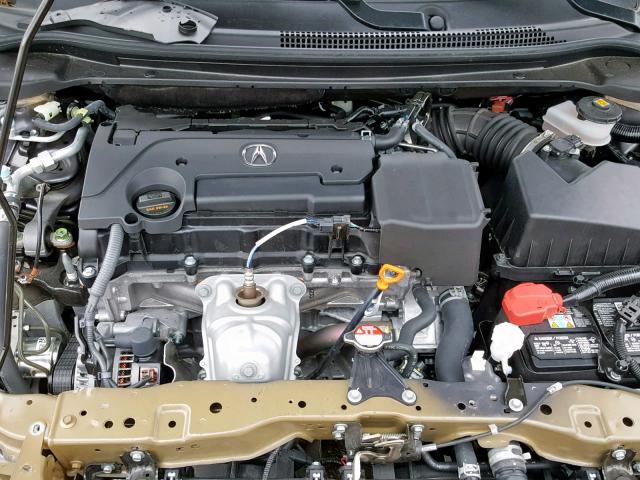 19UDE2F78JA005155 - 2018 ACURA ILX PREMIU GRAY photo 7