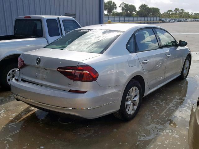 1VWAA7A32JC025658 - 2018 VOLKSWAGEN PASSAT S SILVER photo 4