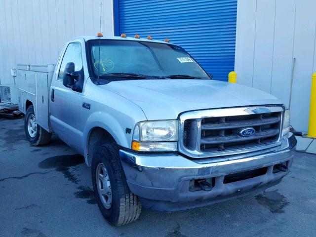 1FDSF34L92ED29097 - 2002 FORD F350 SRW S SILVER photo 1