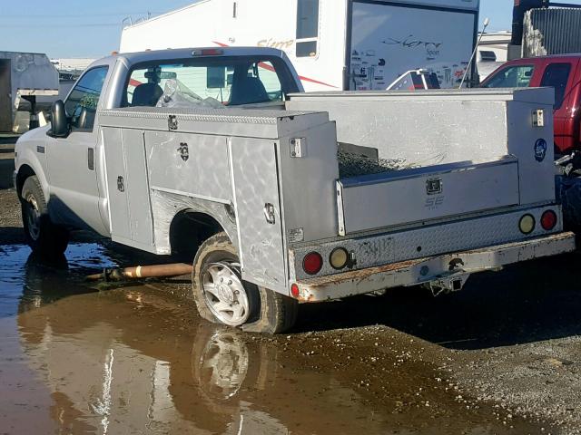 1FDSF34L92ED29097 - 2002 FORD F350 SRW S SILVER photo 3