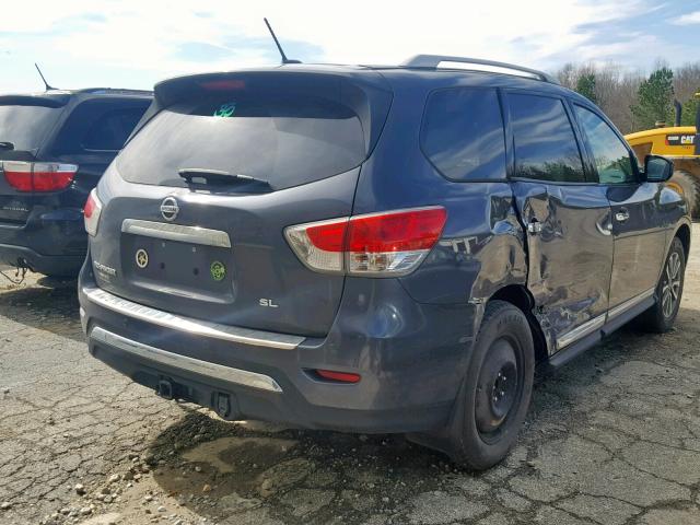 5N1AR2MN5DC633122 - 2013 NISSAN PATHFINDER GRAY photo 9