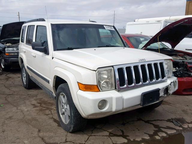 1J8HH48K68C167670 - 2008 JEEP COMMANDER WHITE photo 1