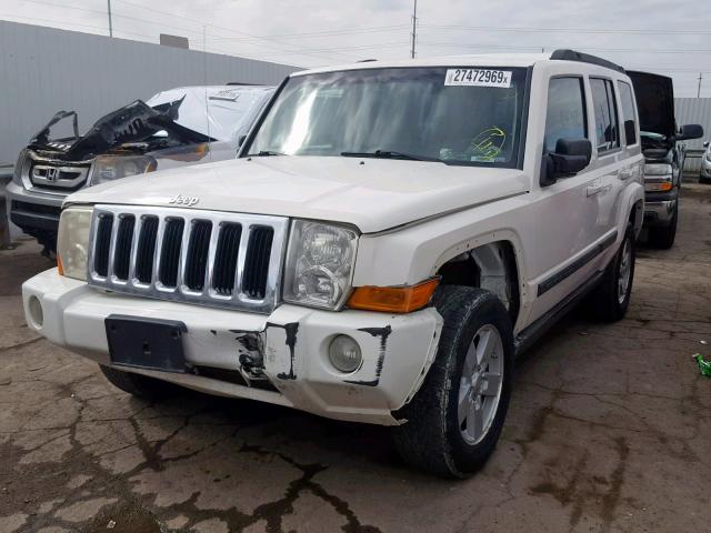 1J8HH48K68C167670 - 2008 JEEP COMMANDER WHITE photo 2