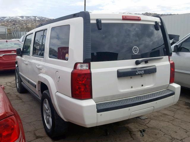 1J8HH48K68C167670 - 2008 JEEP COMMANDER WHITE photo 3