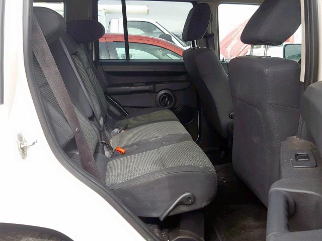 1J8HH48K68C167670 - 2008 JEEP COMMANDER WHITE photo 6