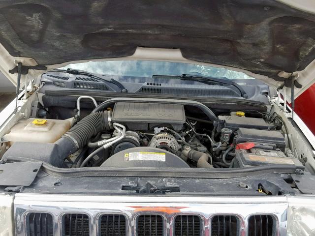 1J8HH48K68C167670 - 2008 JEEP COMMANDER WHITE photo 7