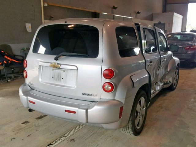 3GNCA13B49S629559 - 2009 CHEVROLET HHR LS Plata foto 4