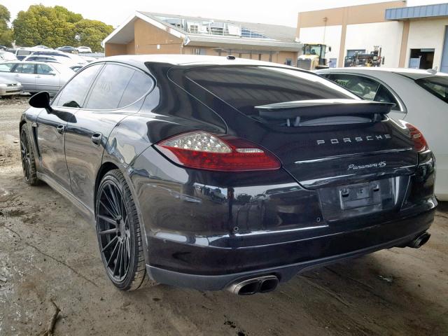 WP0AB2A75CL060445 - 2012 PORSCHE PANAMERA S BLACK photo 3