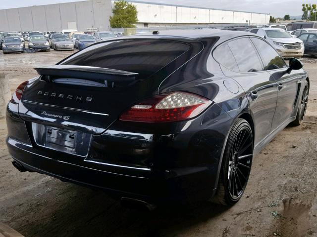 WP0AB2A75CL060445 - 2012 PORSCHE PANAMERA S BLACK photo 4