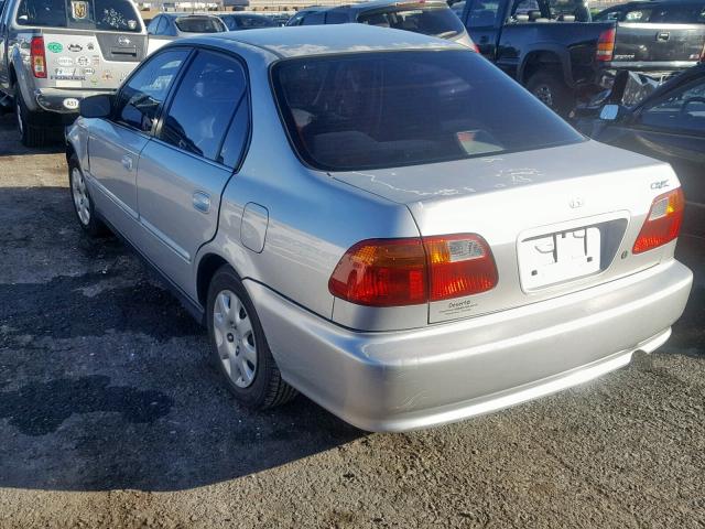 2HGEJ6619YH553034 - 2000 HONDA CIVIC BASE SILVER photo 3