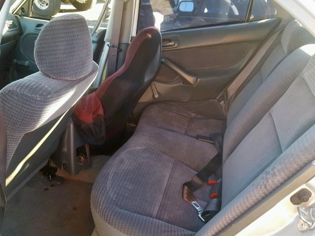 2HGEJ6619YH553034 - 2000 HONDA CIVIC BASE SILVER photo 6