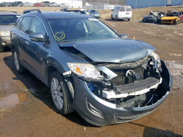 JM3TB3MV4A0215551 - 2010 MAZDA CX-9 GRAY photo 1