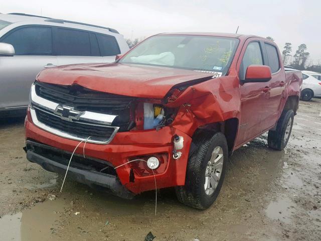 1GCGSCE33G1249717 - 2016 CHEVROLET COLORADO L ORANGE photo 2