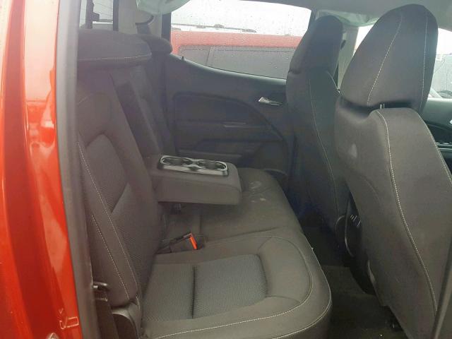 1GCGSCE33G1249717 - 2016 CHEVROLET COLORADO L ORANGE photo 6