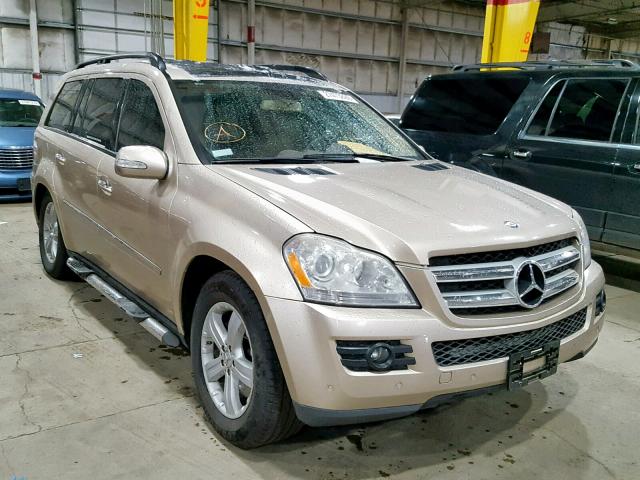 4JGBF71E57A164497 - 2007 MERCEDES-BENZ GL 450 4MA GOLD photo 1