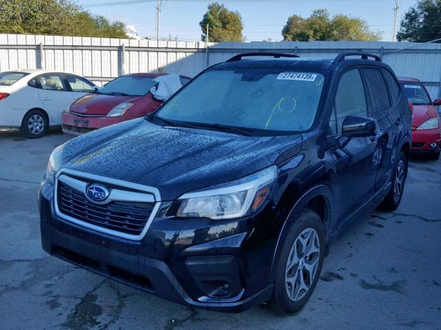 JF2SKAGC5KH440634 - 2019 SUBARU FORESTER P BLACK photo 2