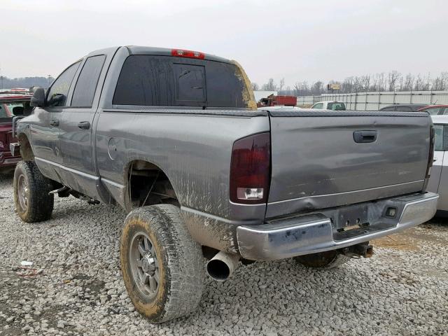 1D7KS28C66J236934 - 2006 DODGE RAM 2500 S GRAY photo 3