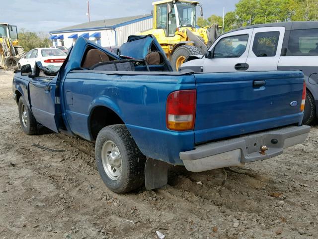 1FTCR10A3SUA45415 - 1995 FORD RANGER GREEN photo 3
