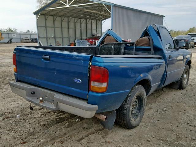 1FTCR10A3SUA45415 - 1995 FORD RANGER GREEN photo 4