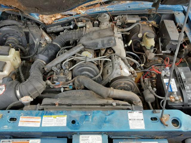 1FTCR10A3SUA45415 - 1995 FORD RANGER GREEN photo 7