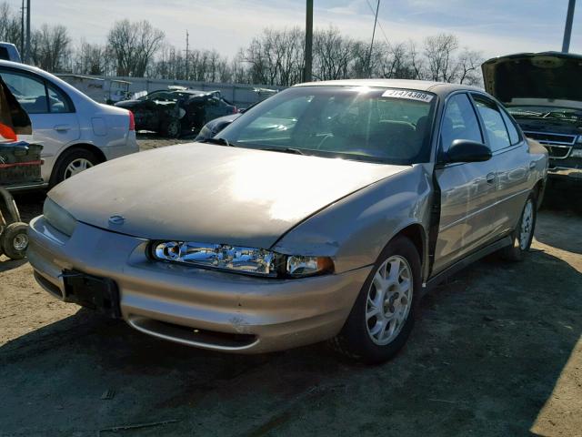 1G3WH52H8YF279970 - 2000 OLDSMOBILE INTRIGUE G TAN photo 2