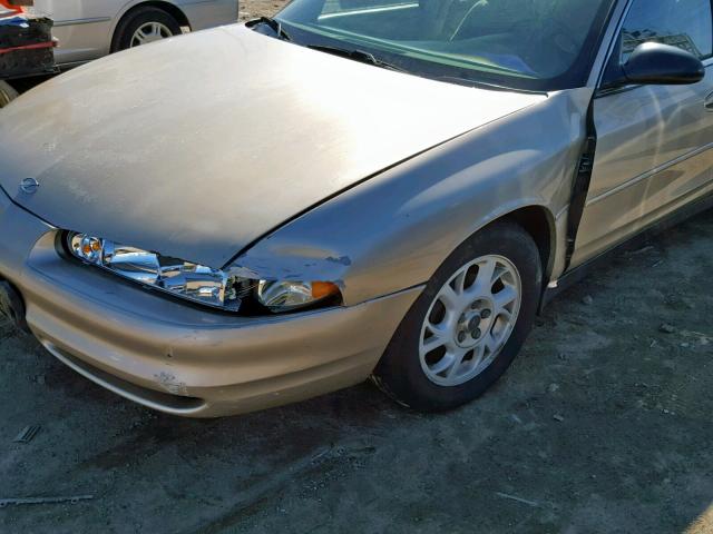 1G3WH52H8YF279970 - 2000 OLDSMOBILE INTRIGUE G TAN photo 9