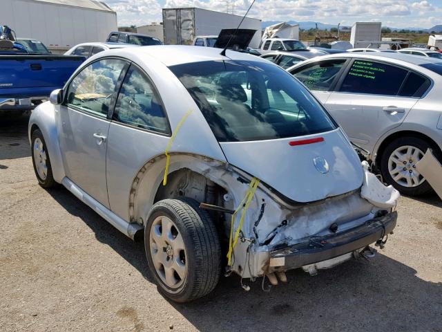 3VWCK21C13M425737 - 2003 VOLKSWAGEN NEW BEETLE Silber Foto 3
