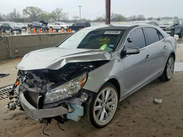 1G11F5SL9FF131434 - 2015 CHEVROLET MALIBU LTZ SILVER photo 2