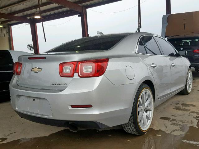 1G11F5SL9FF131434 - 2015 CHEVROLET MALIBU LTZ SILVER photo 4