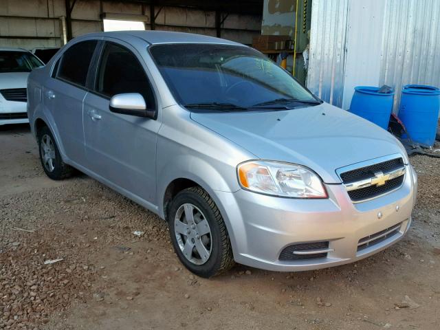 KL1TD5DE4BB167514 - 2011 CHEVROLET AVEO LS SILVER photo 1