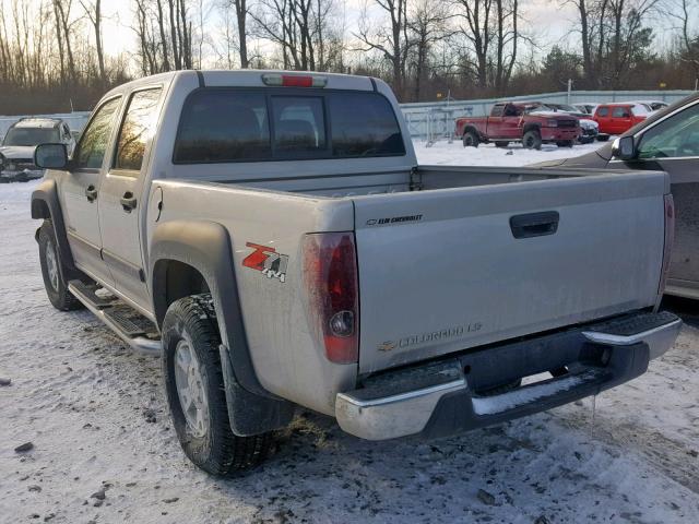 1GCDT136858238704 - 2005 CHEVROLET COLORADO GRAY photo 3