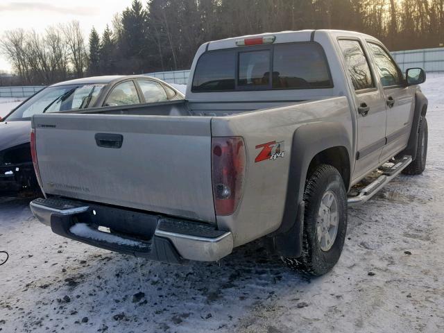 1GCDT136858238704 - 2005 CHEVROLET COLORADO GRAY photo 4