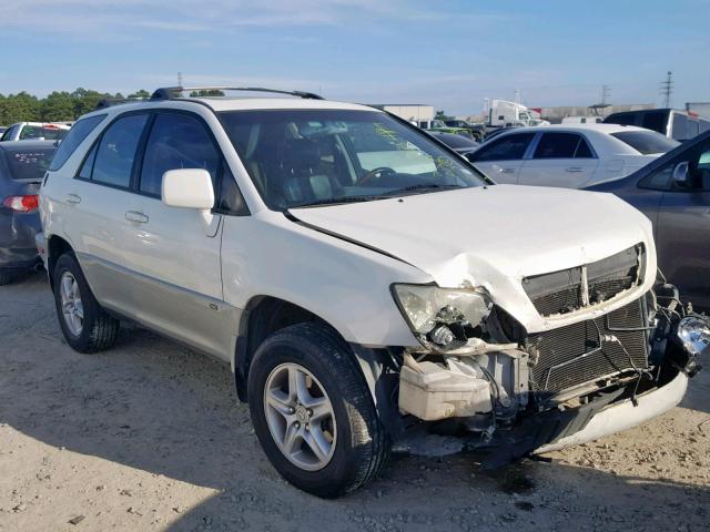 JTJGF10UX10095476 - 2001 LEXUS RX 300 WHITE photo 1