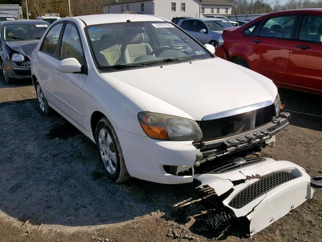 KNAFE222995665949 - 2009 KIA SPECTRA EX WHITE photo 1