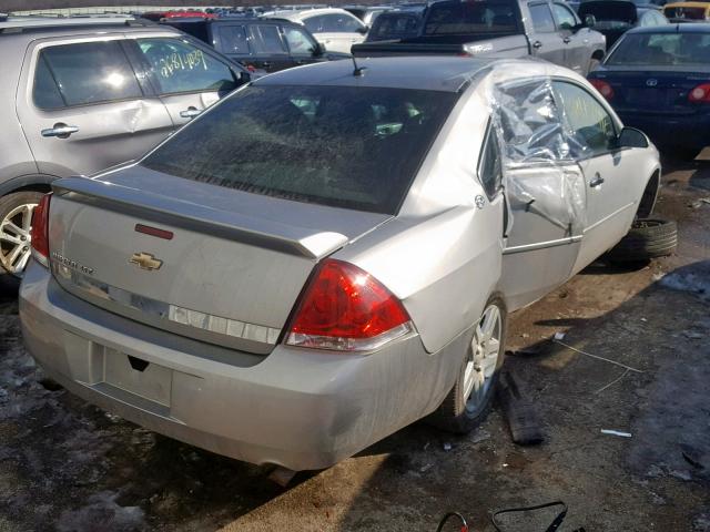 2G1WU58R779230352 - 2007 CHEVROLET IMPALA LTZ SILVER photo 4