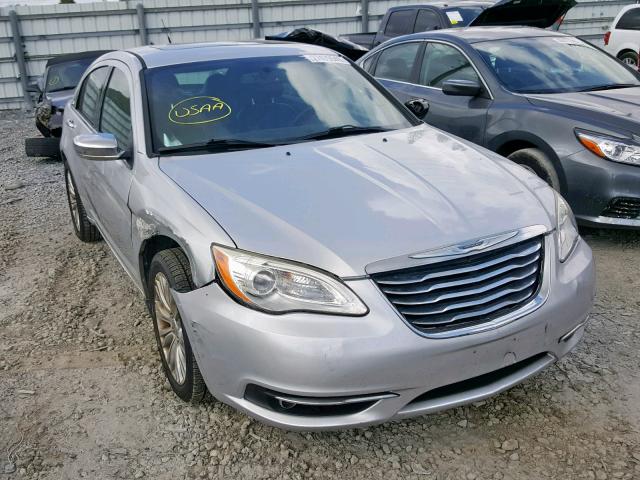 1C3BC2FB6BN507788 - 2011 CHRYSLER 200 LIMITE SILVER photo 1