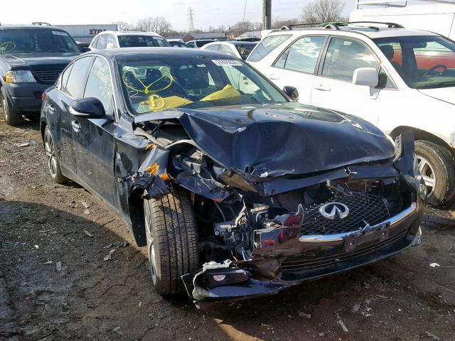 JN1BV7AR4EM702762 - 2014 INFINITI Q50 BASE BLACK photo 1