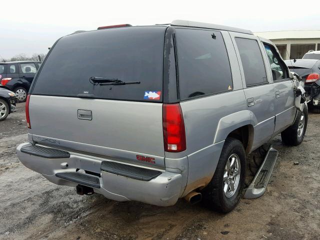 1GKEK63R9YR170771 - 2000 GMC DENALI SILVER photo 4