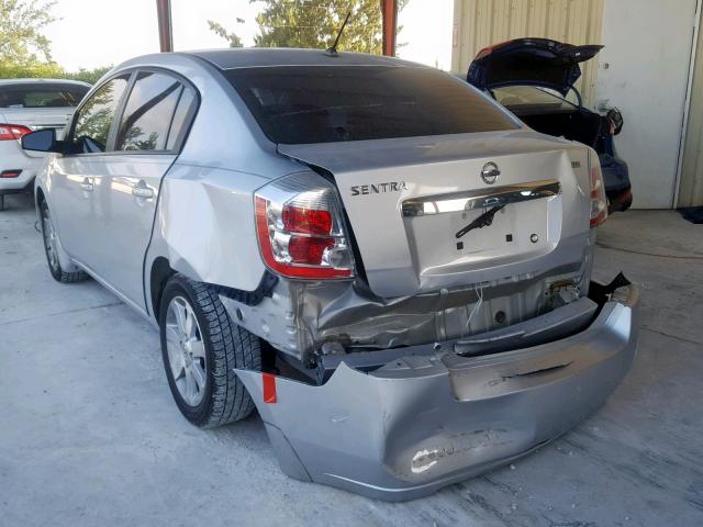 3N1AB61E99L657927 - 2009 NISSAN SENTRA 2.0 SILVER photo 3