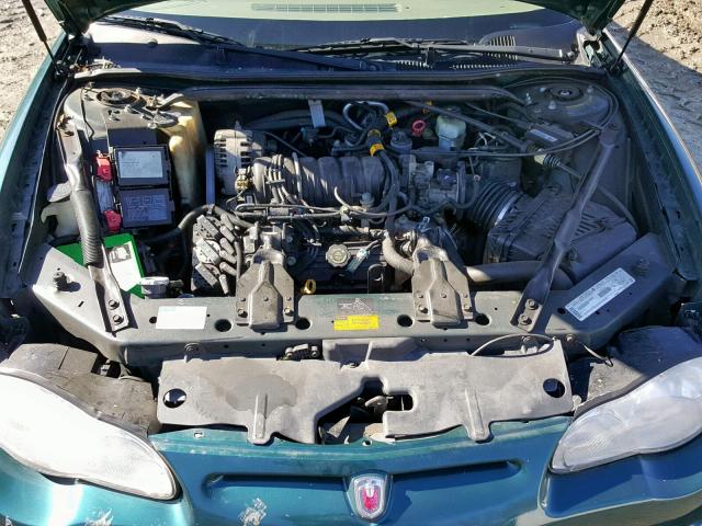 2G1WX15K819304568 - 2001 CHEVROLET MONTE CARL GREEN photo 7