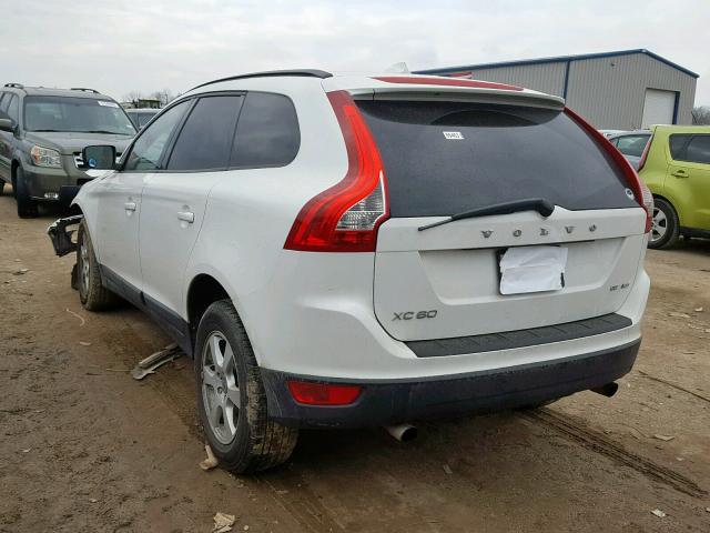 YV4982DZ3A2062581 - 2010 VOLVO XC60 3.2 WHITE photo 3