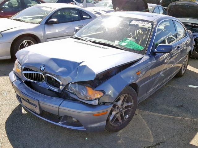 WBABV13434JT21557 - 2004 BMW 325 CI SUL BLUE photo 2