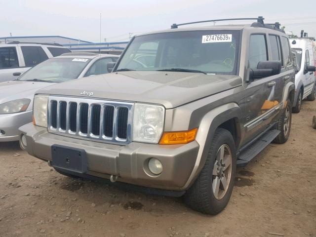 1J8HH48K86C294255 - 2006 JEEP COMMANDER TAN photo 2